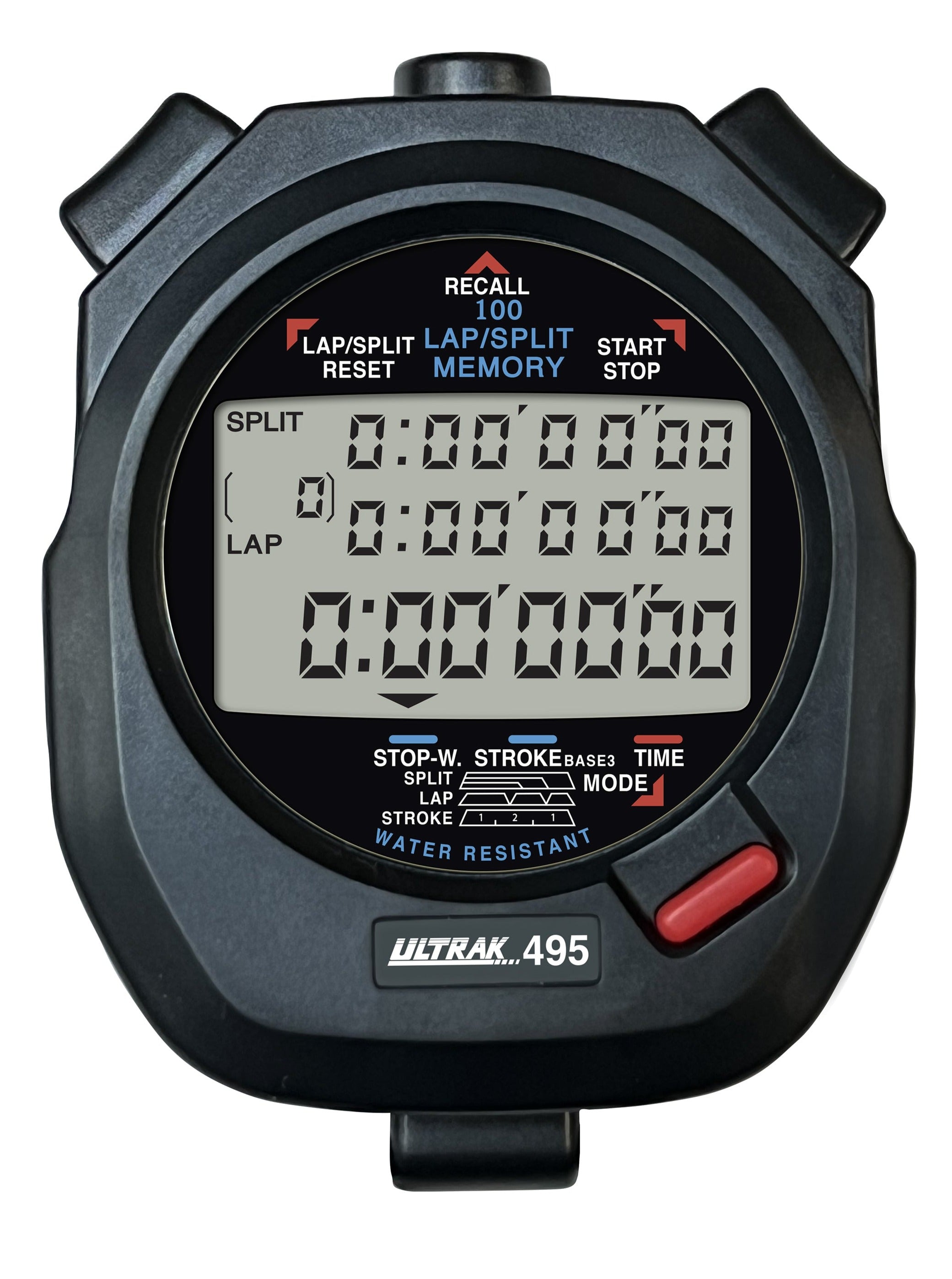 ULTRAK 495 - 100 Dual Split Memory Stopwatch | SEIKO & Ultrak 