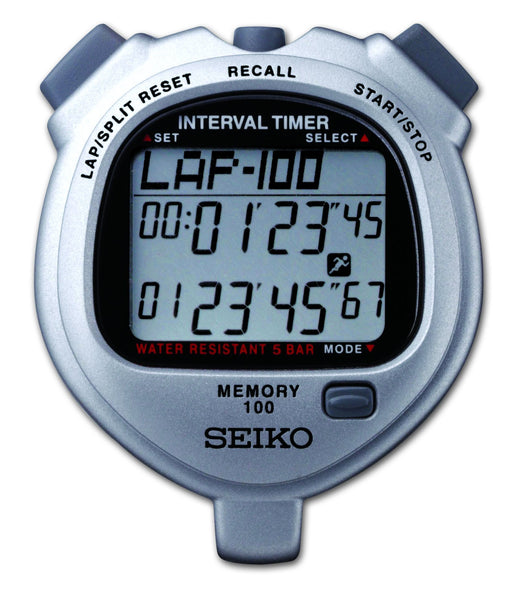 SEIKO S057 100 Lap Memory Dual Timers SEIKO Ultrak Timing