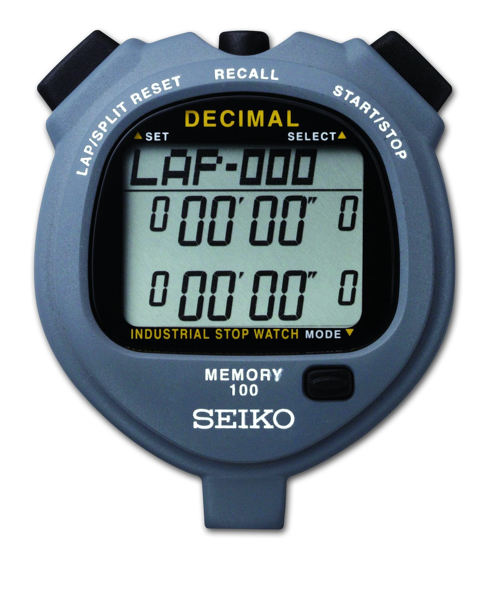 SEIKO ONLINE STORE QHY002B Digital Stopwatch Countdown Timer – SEIKO CLOCKS  INDIA