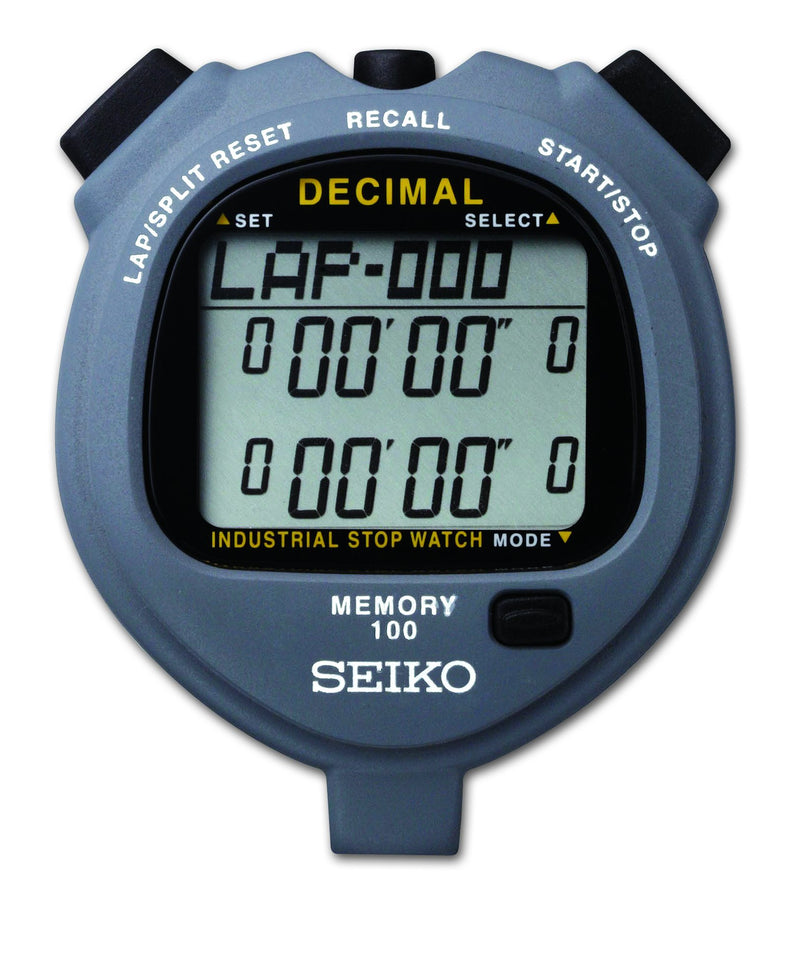 SEIKO S063 - Solar-Powered Decimal Stopwatch